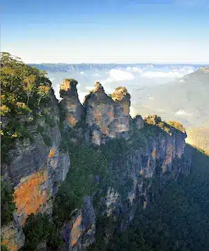 The Blue Mountains is an area of breathtaking views, rugged tablelands, sheer cliffs, deep valleys and swamps teeming with life.